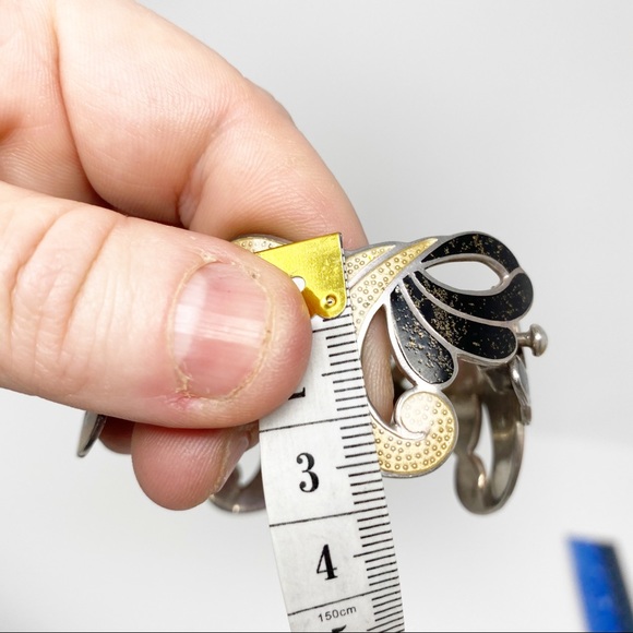 144 Vintage Margot de Taxco enamel bracelet 5734 - Picture 8 of 9